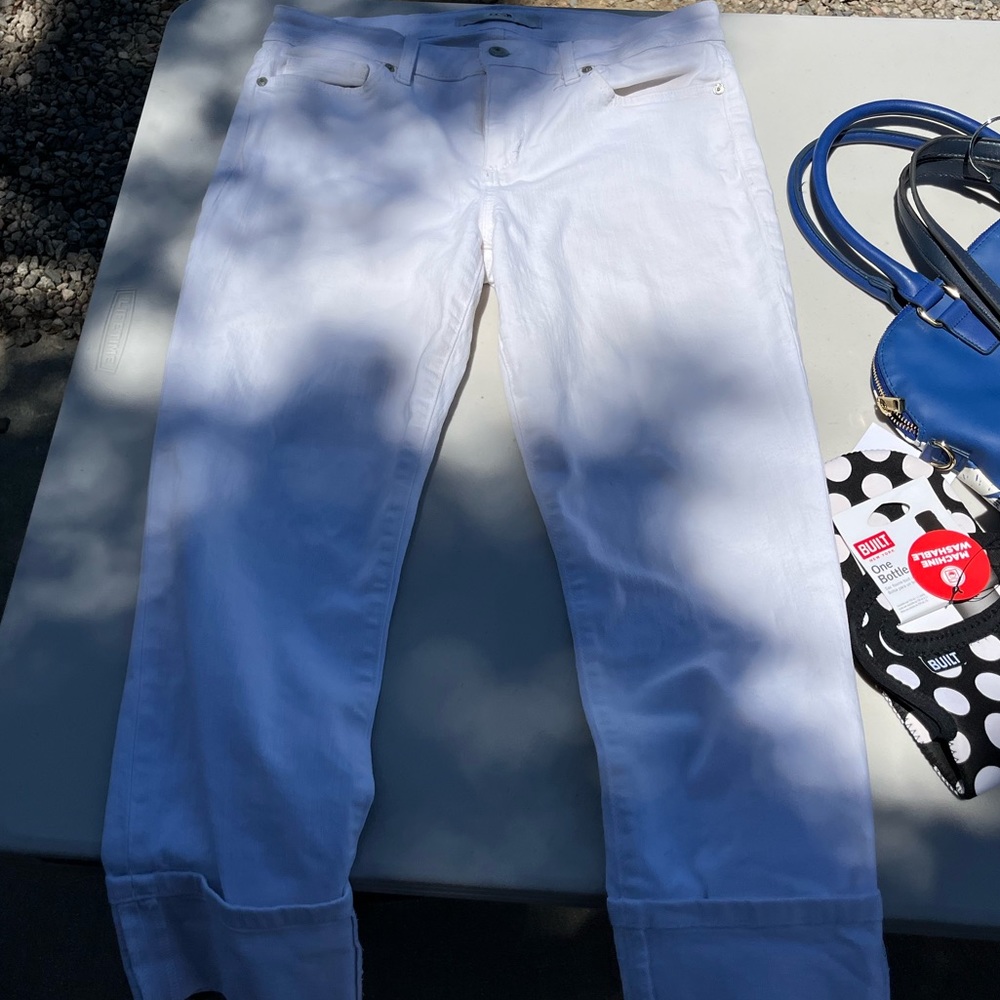 White Joes capri jeans